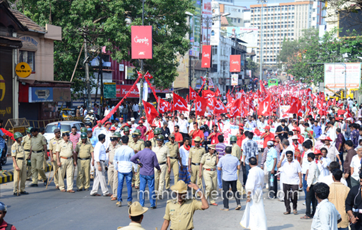Vijayan Pinarai rally in Mangalore